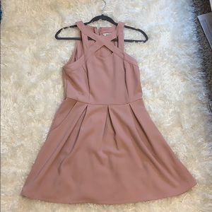 Small Women’s rose pink dress
